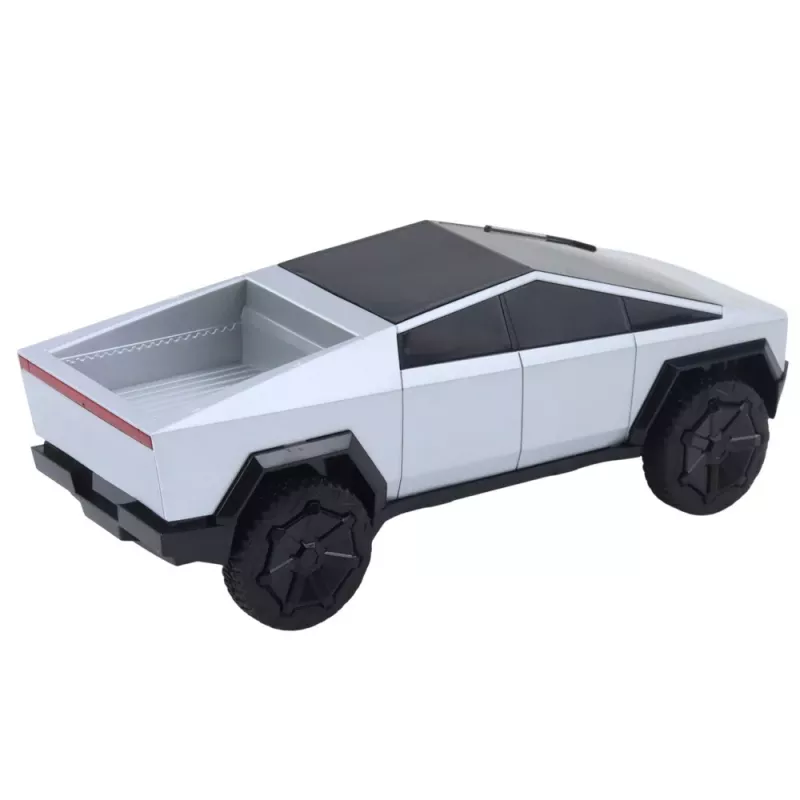 Double E Fernsteuerung Auto RC Pickup Truck LED-Leuchten Silber 1:16 4WD 2,4 GHz