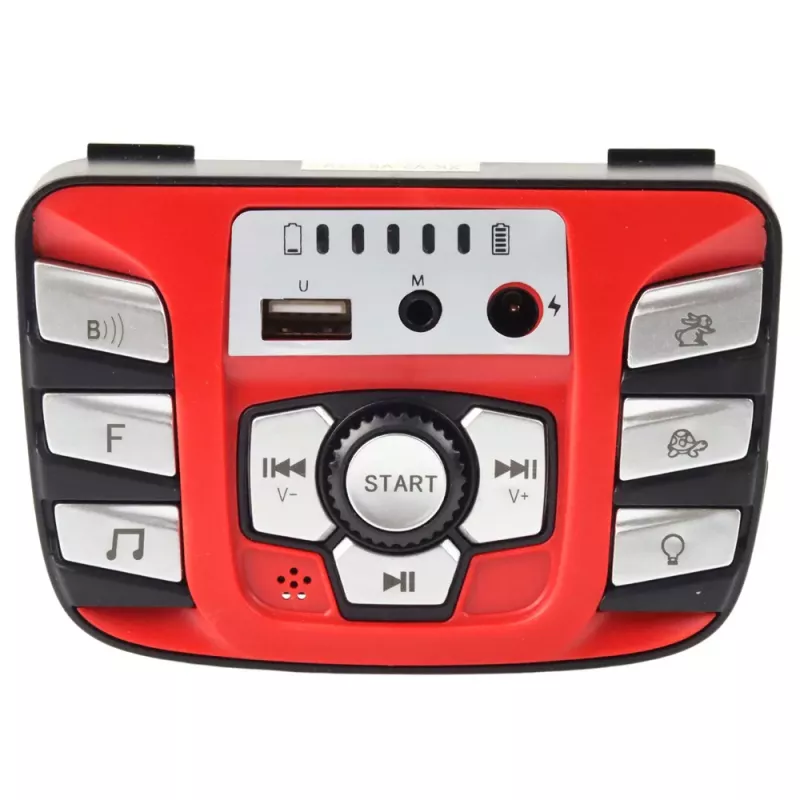 LEAN CARS Musikpanel für S2588 Kinder-Elektroauto Ersatz