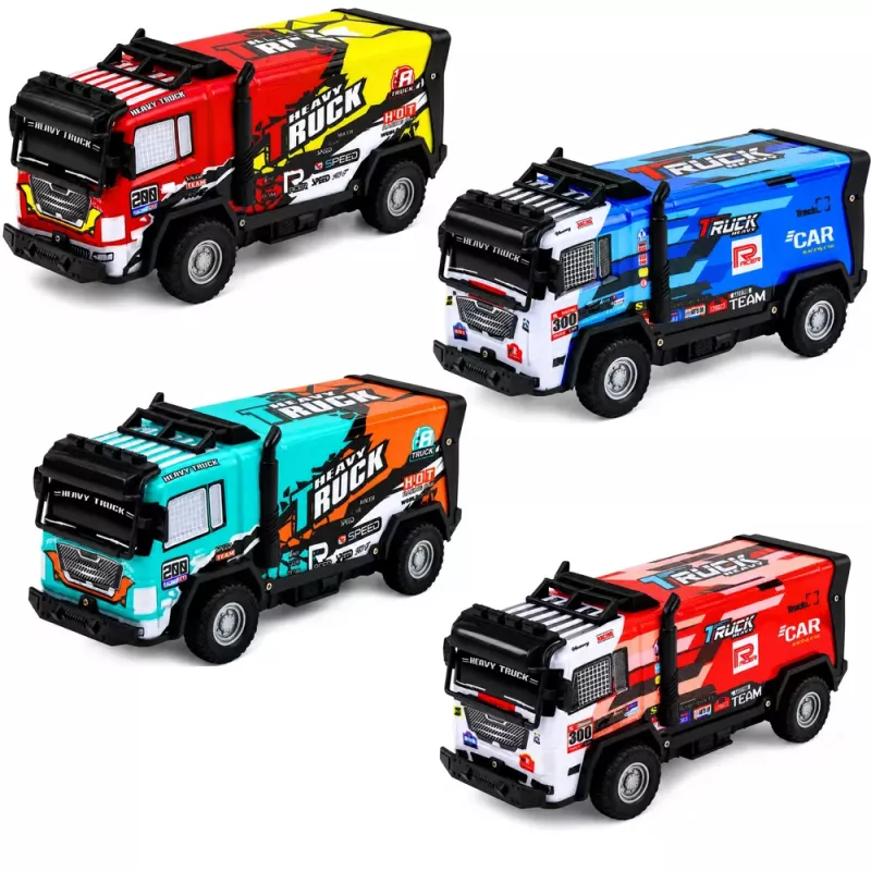 LEAN TOYS Off-road Vehicle Truck Illuminated Body Drive Sounds 1:16 RC Truck 4WD 2.4 GHz Grün/Schwarz