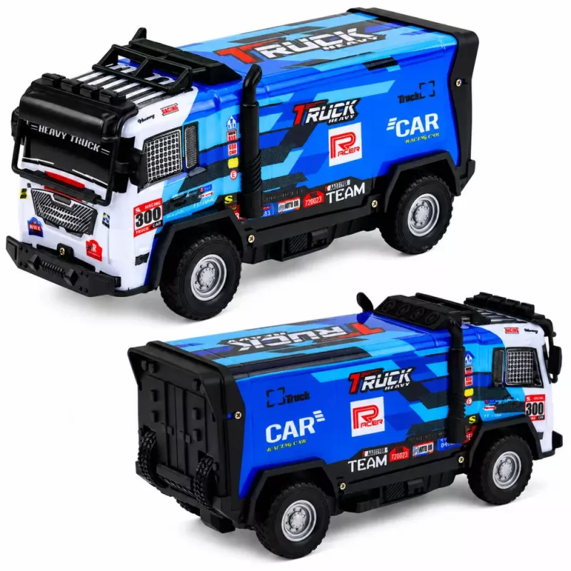 LEAN TOYS Off-road Vehicle Truck Illuminated Body Drive Sounds 1:16 RC Truck 4WD 2.4 GHz Grün/Schwarz