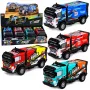 LEAN TOYS Off-road Vehicle Truck Illuminated Body Drive Sounds 1:16 RC Truck 4WD 2.4 GHz Grün/Schwarz