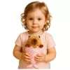 LEAN TOYS Plüschtier Capybara Meerjungfrau Pink 28cm