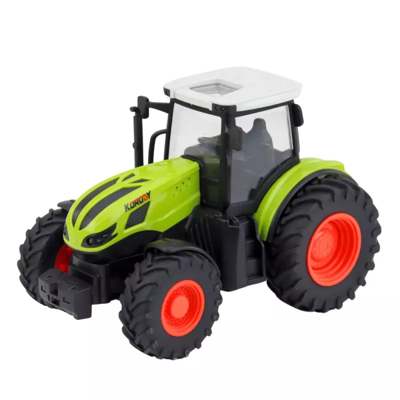 LEAN TOYS RC-Fernbedienungstraktor mit Ballenpresse, landwirtschaftlicher Traktor 1:24