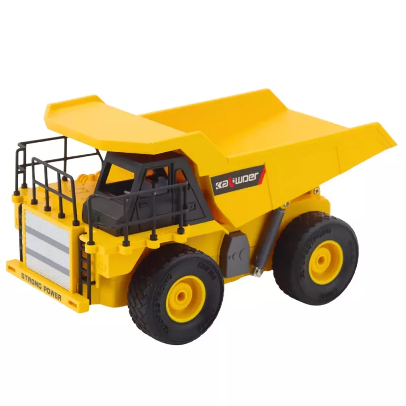 LEAN TOYS Fernbedienter Baukipper RC LED-Lichter 1:24