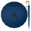 LEAN Großer Automatikschirm mit Schulterbezug 24-Rippen Marineblau 115 cm