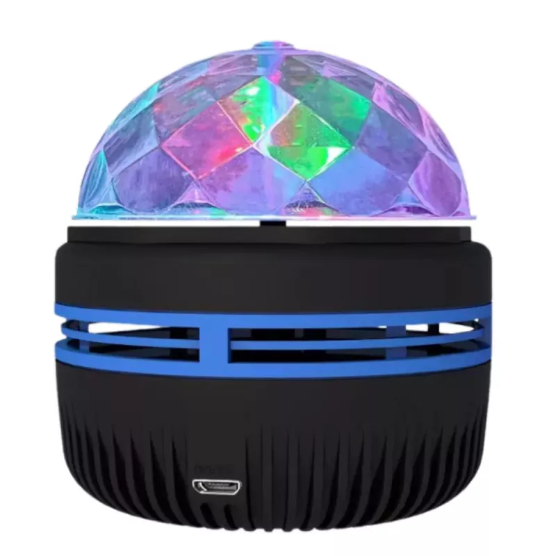 LEAN Projektorball Nachtlampe Bunte LED-Lichter 360° Fernbedienung