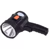 LEAN LED Solar Suchscheinwerfer Taschenlampe 6 Modi Powerbank Austauschbare Filter 19 cm