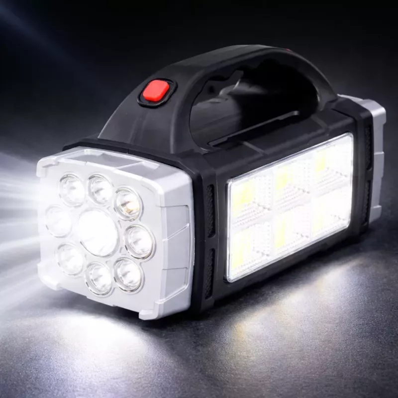 LEAN HB-1678 38W Multifunktionale Weitwinkel-LED-Solar-Taschenlampe