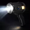 LEAN LED Solar Suchscheinwerfer Taschenlampe 6 Modi Powerbank Wechselbare Filter