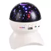 LEAN Nachtlicht Star Projector 3-in-1 Bluetooth LED Lautsprecher Weiß