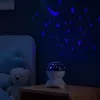 LEAN Nachtlicht Star Projector 3-in-1 Bluetooth LED Lautsprecher Weiß