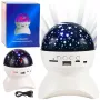 LEAN Nachtlicht Star Projector 3-in-1 Bluetooth LED Lautsprecher Weiß