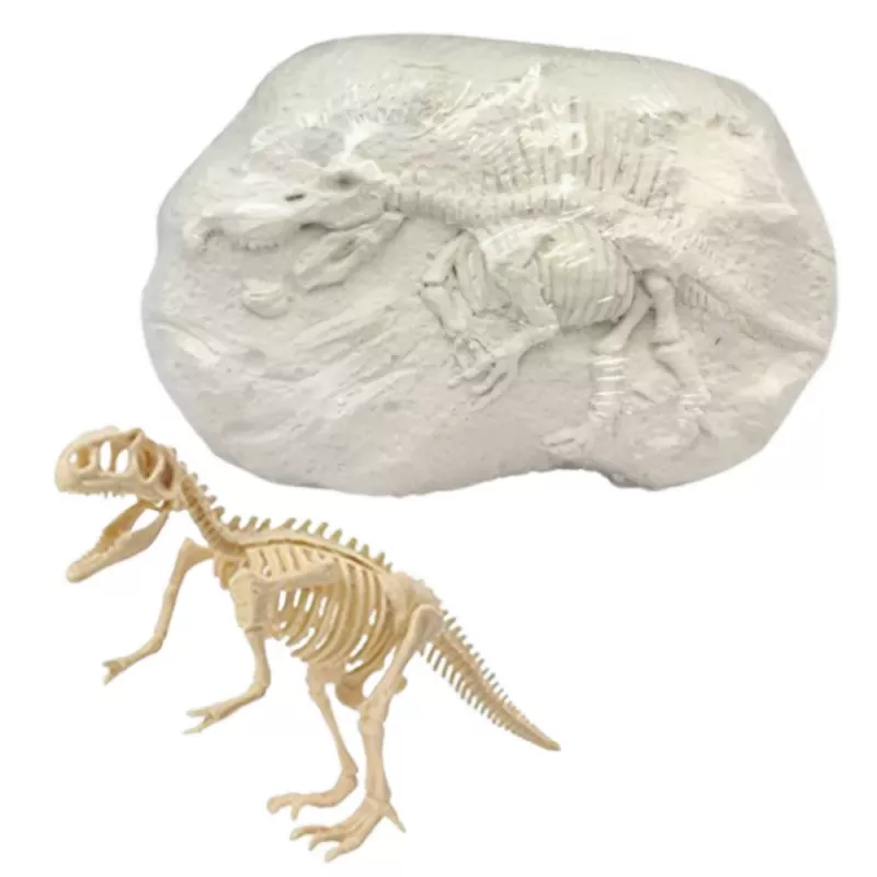 LEAN TOYS Paläontologen-Ausgrabungsset Dinosaurierskelett-Werkzeuge - T-REX