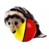 LEAN TOYS Ball mit flauschigem Fuchsschwanz interaktives Spielzeug für Kinder
