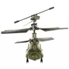 LEAN TOYS RC Helikopter Fernsteuerung Syma S026H-1 Grün Khaki