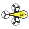 LEAN TOYS Mini RC Drohne Syma X36 Vier-Achsen Akrobatik Gelb