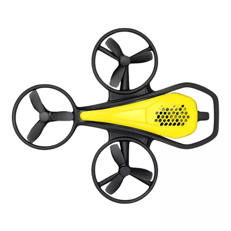 LEAN TOYS Mini RC Drohne Syma X36 Vier-Achsen Akrobatik Gelb
