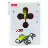 LEAN TOYS Mini RC Drohne Syma X36 Vier-Achsen Akrobatik Gelb