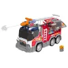 LEAN TOYS Feuerwehrfahrzeug mit Antrieb, beweglichen Elementen, Lichtern und Geräuschen