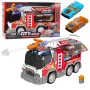 LEAN TOYS Feuerwehrfahrzeug mit Antrieb, beweglichen Elementen, Lichtern und Geräuschen