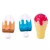 LEAN TOYS Süßigkeiten-Set Eiscreme für Kinder, Eiscreme-Löffel-Box, 14 Teile