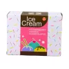 LEAN TOYS Süßigkeiten-Set Eiscreme für Kinder, Eiscreme-Löffel-Box, 14 Teile