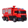 LEAN TOYS Feuerwehr Roboter Auto 2 in 1 ferngesteuert RC Lichter Geräusche Wasser