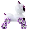 LEAN TOYS TOOBY Roboterhund ferngesteuert RC 360° Lichter Geräusche Weiß und Lila