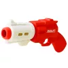 LEAN TOYS Pistole für Soft-Schaumstoffbälle XGUN Rot 6 Stk.