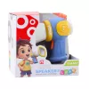 LEAN TOYS Megaphon für Kinder mit Sprachverzerrer und Lichteffekten Blau