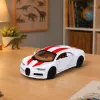 LEAN TOYS Auto Metall Sportwagen Licht Sound Rückzug Antrieb Weiß 1:32