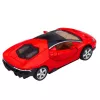 LEAN TOYS Sportwagen Metall mit Türen zum Öffnen, Licht und Sound, Rot, 1:32