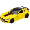 LEAN TOYS Sportwagen Metall Türen zu öffnen Lichter Geräusche Gelb 1:32