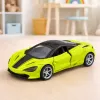 LEAN TOYS Sportwagen Metall Antrieb Lichter Geräusche Grün 1:32