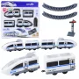 LEAN TOYS City Express Elektrischer Expresszug 13-teilige Eisenbahn