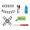 LEAN TOYS Elektrischer Zug Classic Train mit Lichtern, Geräuschen, Raucheffekt, 24 Teile