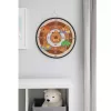 LEAN TOYS Capybara Dartboard Skill Game mit Klettbällen und Spielzeugpistolen 73,5 cm
