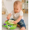 LEAN TOYS Interaktives Lenkrad für Kinder – Fahrsimulator mit Licht und Sound, Grün