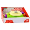 LEAN TOYS Interaktives Lenkrad für Kinder – Fahrsimulator mit Licht und Sound, Grün