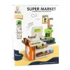 LEAN TOYS Registrierkasse Shop Café Zubehör Lichter Geräusche 70 Teile