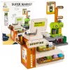 LEAN TOYS Registrierkasse Shop Café Zubehör Lichter Geräusche 70 Teile