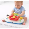 LEAN TOYS Fahrsimulator für Kleinkinder – Interaktives Lenkrad mit Licht und Sound