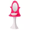 LEAN TOYS Puppenbadezimmer-Set: Badewanne, Toilette, Waschbecken mit Spiegel