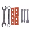 LEAN TOYS Little Handyman's Werkbank-Bohrmaschine Werkzeugzubehör 18-teilig