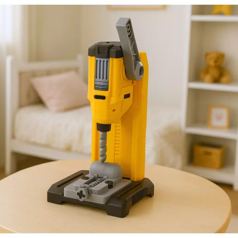 LEAN TOYS Little Handyman's Werkbank-Bohrmaschine Werkzeugzubehör 18-teilig