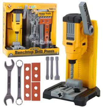 LEAN TOYS Little Handyman's Werkbank-Bohrmaschine Werkzeugzubehör 18-teilig