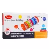LEAN TOYS Lern-Mathe-Roller für Kinder Nuka Zählpuzzle - Blau
