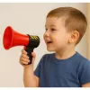 LEAN TOYS Interaktives Feuerwehr-Megafon für Kinder mit Soundeffekten
