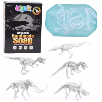 LEAN TOYS 2-in-1 Creative Set: Seifenherstellung, Dinosaurier-Ausgrabung