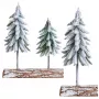 LEAN Weihnachtsbaum-Komposition Dekoration auf Stamm mit Schnee bedeckt 34 x 28 cm